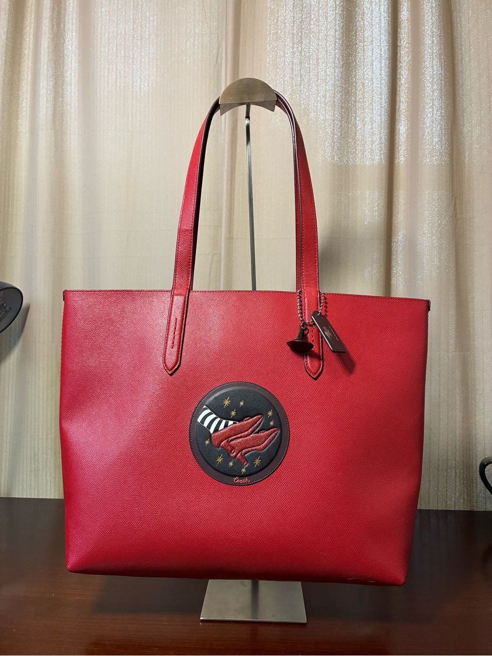 Coach x Wizard of Oz Ruby Slipper Tote NWT